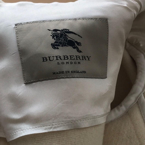 BURBERRY 100% PURE WOOL JACKET WITH 2-WAY ZIPPER, GUC - Picture 7 of 14
